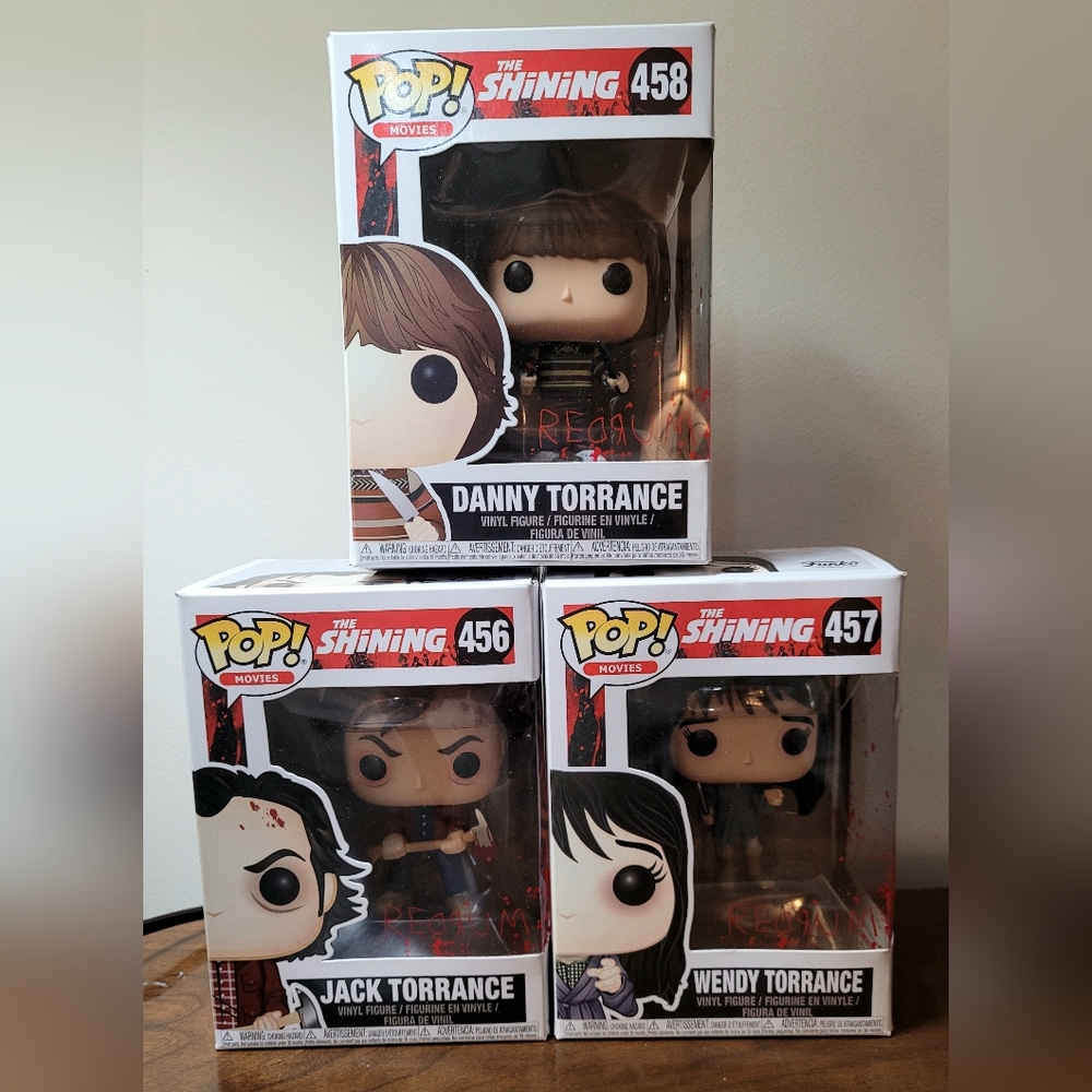 Funko Pop The Shining Jack, Wendy & Danny Torrance